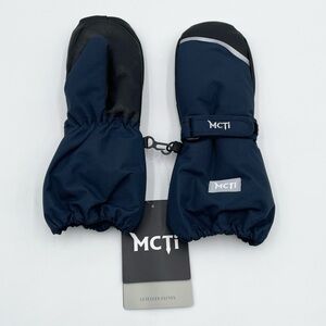 MCTi Navy Blue Winter Ski Mittens - XXXS